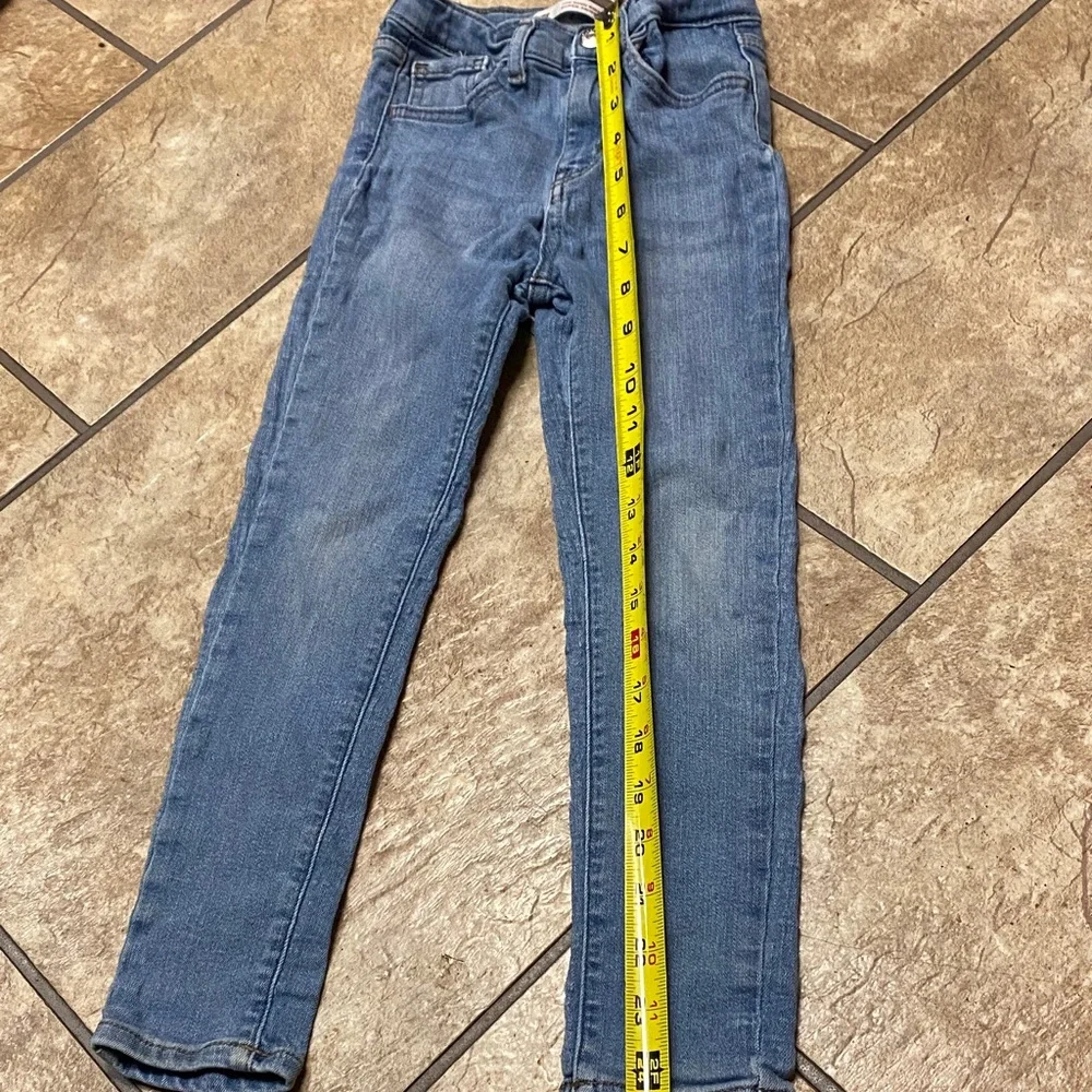 Kid’s Levi's Light Blue High Rise Size 6R Super Skinny Jeans Stretch Timeless